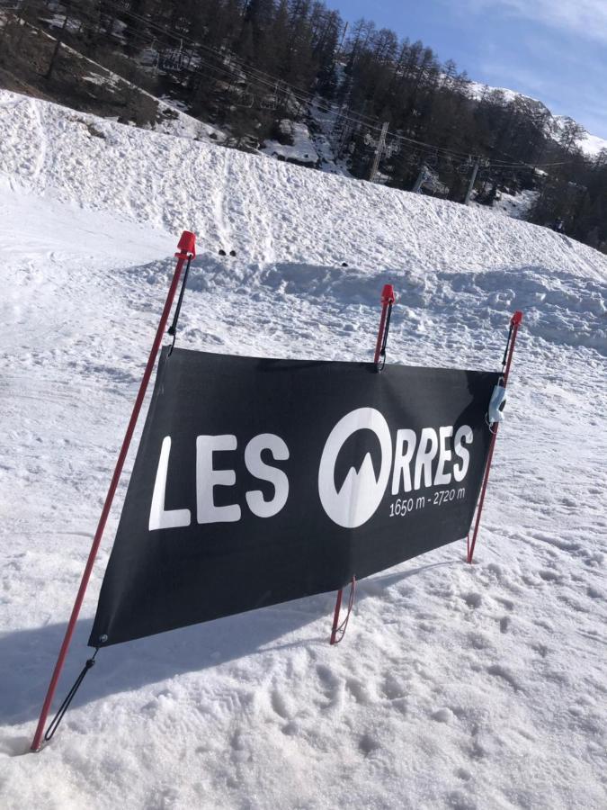 Front Neige 1800, Cosy 4-6P, Parking Couvert Les Orres Exterior foto